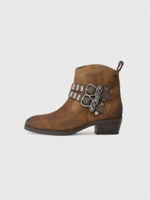 Foto van product Cowboy- / Bikerlaarsjes Lazamani bruin