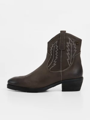 Foto van product Cowboy- / Bikerlaarsjes Lazamani bruin