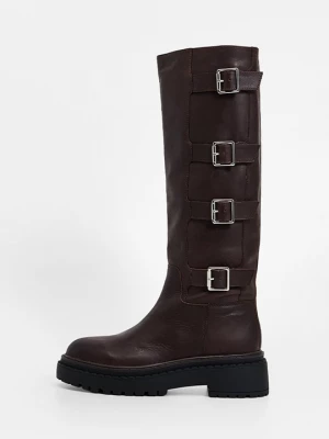 Foto van product Cowboy- / Bikerlaarzen Steve Madden donkerbruin