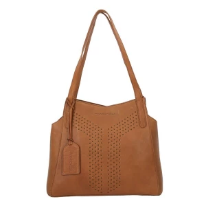 Foto van product Cowboysbag Schoudertas 'Lavish' cognac