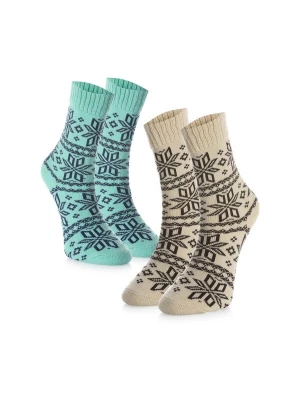 Foto van product Crea Socks Sokken turquoise / zwart