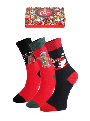 Foto van product Crea Socks Sokken 'Weihnachten Kekse' gemengde kleuren