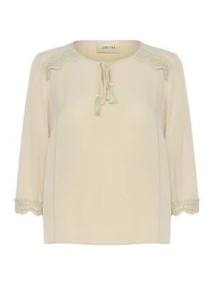 Foto van product Cream Blouse 'Bea' lichtgrijs
