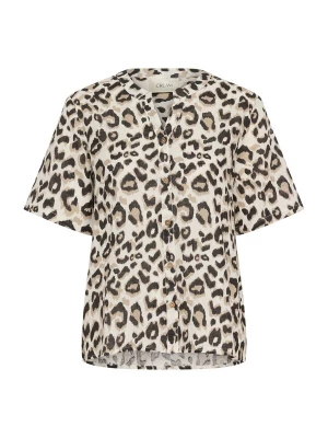 Foto van product Cream Blouse 'CRBellis' lichtbeige / cappuccino / donkerbruin