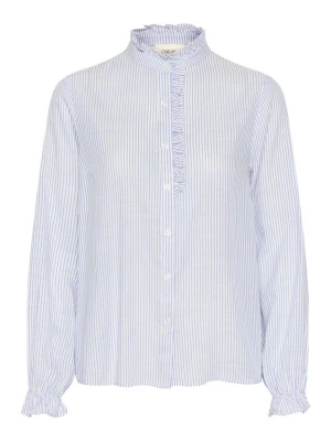 Foto van product Cream Blouse 'CRBisca' hemelsblauw / wit
