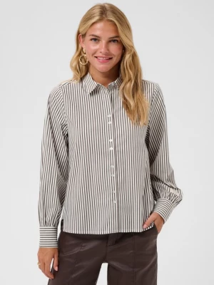 Foto van product Cream Blouse 'Mira' bruin / wit