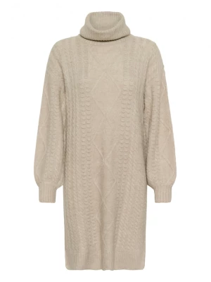 Foto van product Cream Gebreide jurk 'CRPumpkin' taupe