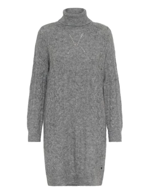 Foto van product Cream Gebreide jurk 'CRSkie' grijs