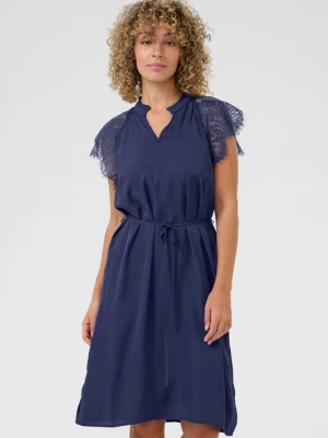 Foto van product Cream Jurk 'Nola' navy