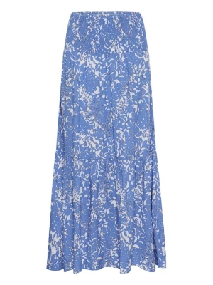 Foto van product Cream Rok 'CRTiah' azuur / wit