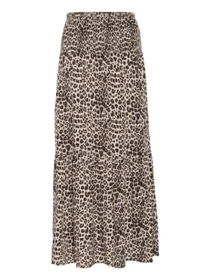 Foto van product Cream Rok 'CRTiah' nude / donkerbeige / zwart