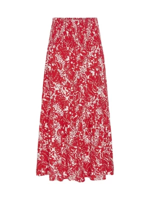 Foto van product Cream Rok 'CRTiah' rood / wit