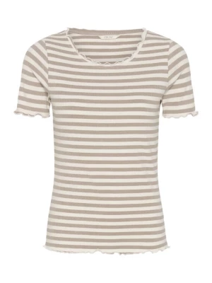Foto van product Cream Shirt 'CRRibba' taupe / offwhite