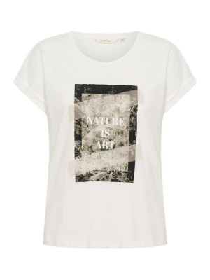 Foto van product Cream Shirt 'CRSita' beige / olijfgroen / zwart / wit
