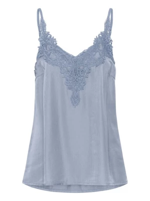 Foto van product Cream Top 'CRAnna' duifblauw
