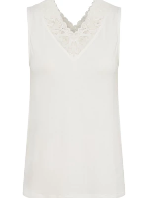 Foto van product Cream Top 'Trulla' wit
