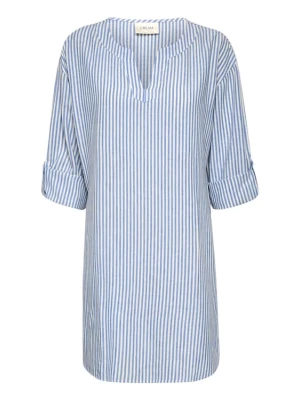 Foto van product Cream Tuniek 'Venta' blauw / wit