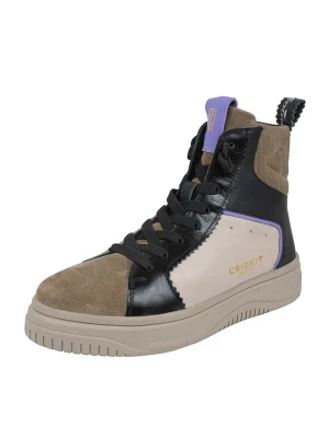 Foto van product Crickit Sneakers hoog ' SOLE ' beige / taupe / zwart