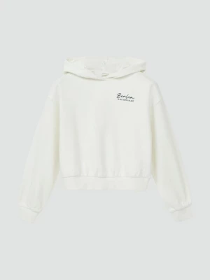 Foto van product Cropped hoodie in oversized shape met print op de achterkant s.Oliver