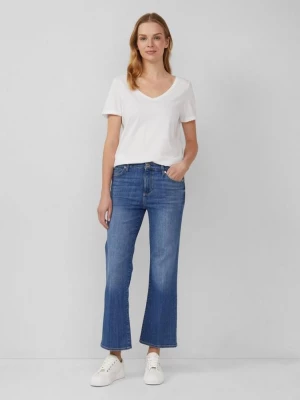 Foto van product Cropped jeans / slim fit / mid rise / flared leg s.Oliver blauw
