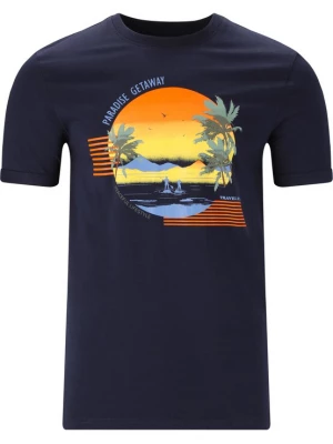 Foto van product Cruz Shirt 'Flair' donkerblauw / gemengde kleuren