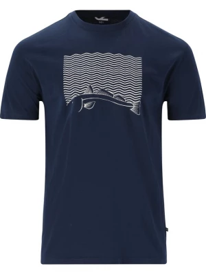 Foto van product Cruz Shirt 'Gander' donkerblauw / natuurwit