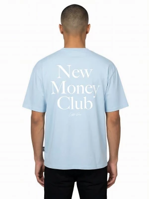 Foto van product Crystal Paris Shirt 'Money Club' lichtblauw