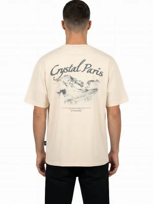 Foto van product Crystal Paris Shirt 'Peace' offwhite