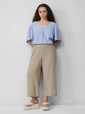Foto van product Culotte van een linnenmix QS grijs