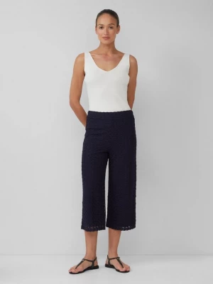Foto van product Culotte van gebreide jersey met voering en elastische band s.Oliver blauw