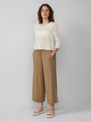 Foto van product Culotte van viscose QS olijfgroen