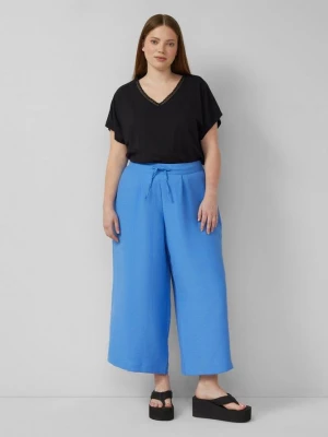 Foto van product Culottes gemaakt van een licht gestructureerde viscosemix QS blauw