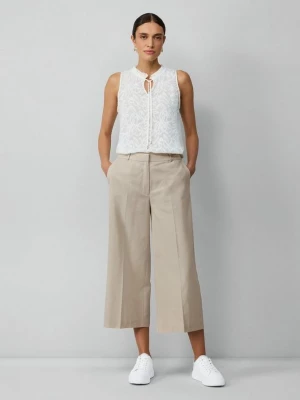 Foto van product Culottes met wijde pijpen s.Oliver beżowy