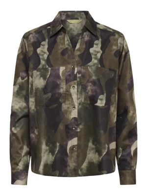 Foto van product CULTURE Blouse 'CUCamuna' kaki / olijfgroen / donkergroen / donkerlila