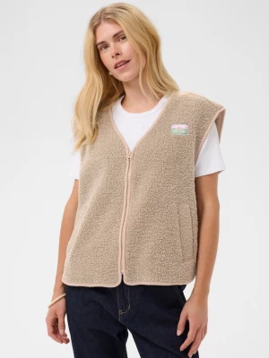 Foto van product CULTURE Bodywarmer 'Catina' chamois / gemengde kleuren
