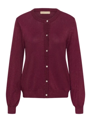 Foto van product CULTURE Gebreid vest 'CUFay' wijnrood