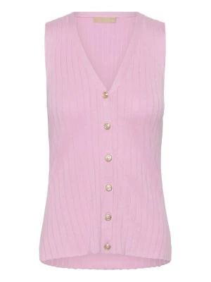 Foto van product CULTURE Gebreide bodywarmer 'CUSophi Annemette' rosa