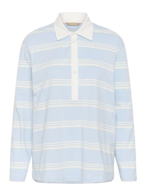 Foto van product CULTURE Shirt 'CUbejse' hemelsblauw / wit