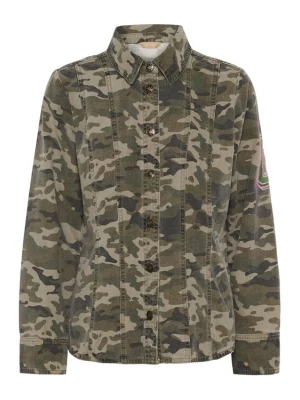 Foto van product CULTURE Shirt groen / zwart