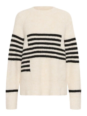 Foto van product CULTURE Trui 'Nicky' beige / zwart