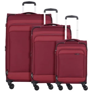 Foto van product D&N Kofferset 'Travel Line 9504' donkerrood