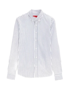 Foto van product D’S Damat Overhemd marine / wit D'S Damat