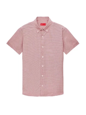 Foto van product D’S Damat Overhemd pastelrood / wit D'S Damat