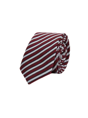 Foto van product D’S Damat Stropdas bordeaux / zwart / wit D'S Damat