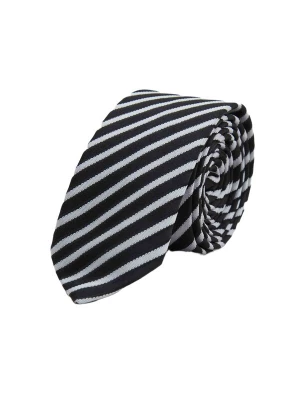 Foto van product D’S Damat Stropdas zwart / offwhite D'S Damat