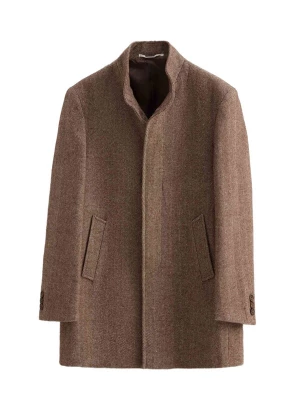 Foto van product D’S Damat Tussenjas bruin gemêleerd D'S Damat