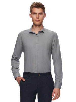 Foto van product D’S Damat Zakelijk overhemd grijs D'S Damat