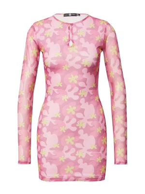 Foto van product Daisy Street Jurk lichtgeel / rosa / oudroze / lichtroze