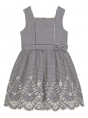 Foto van product Danamade Jurk 'DBIANCA' navy / wit