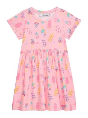Foto van product Danamade Jurk geel / lila / rosa / lichtroze